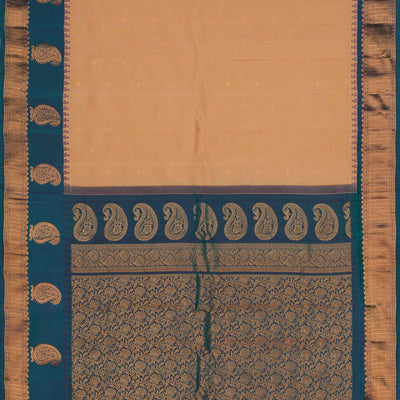 Gadwal Silk Beige Saree