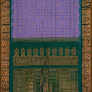 Gadwal Silk Purple Saree