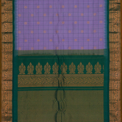 Gadwal Silk Purple Saree