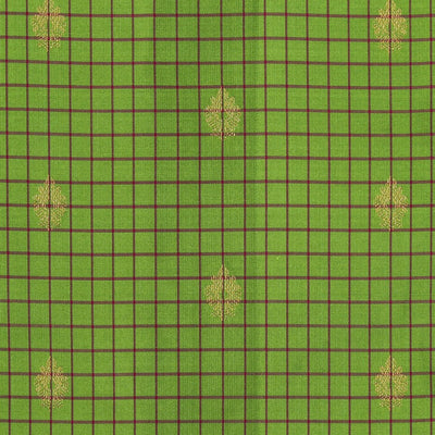 Gadwal Silk Green Saree