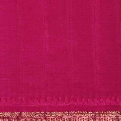 Gadwal Silk Green Saree