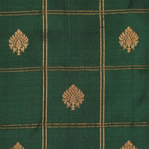 Gadwal Silk Green Saree