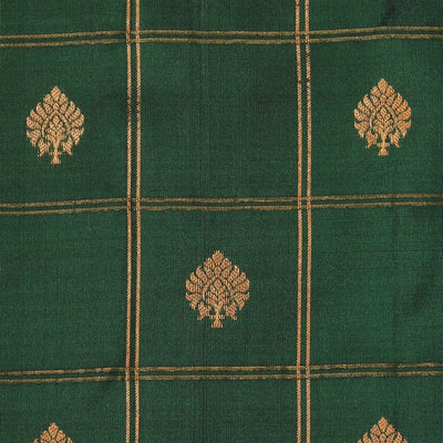 Gadwal Silk Green Saree