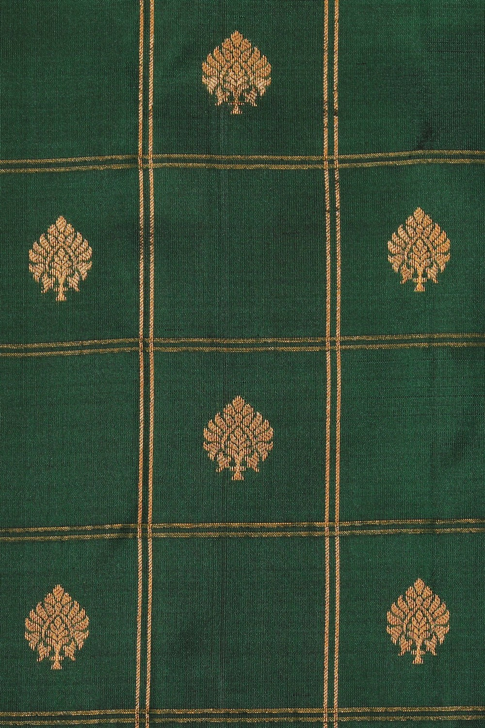 Gadwal Silk Green Saree