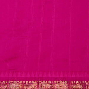 Gadwal Silk Green Saree