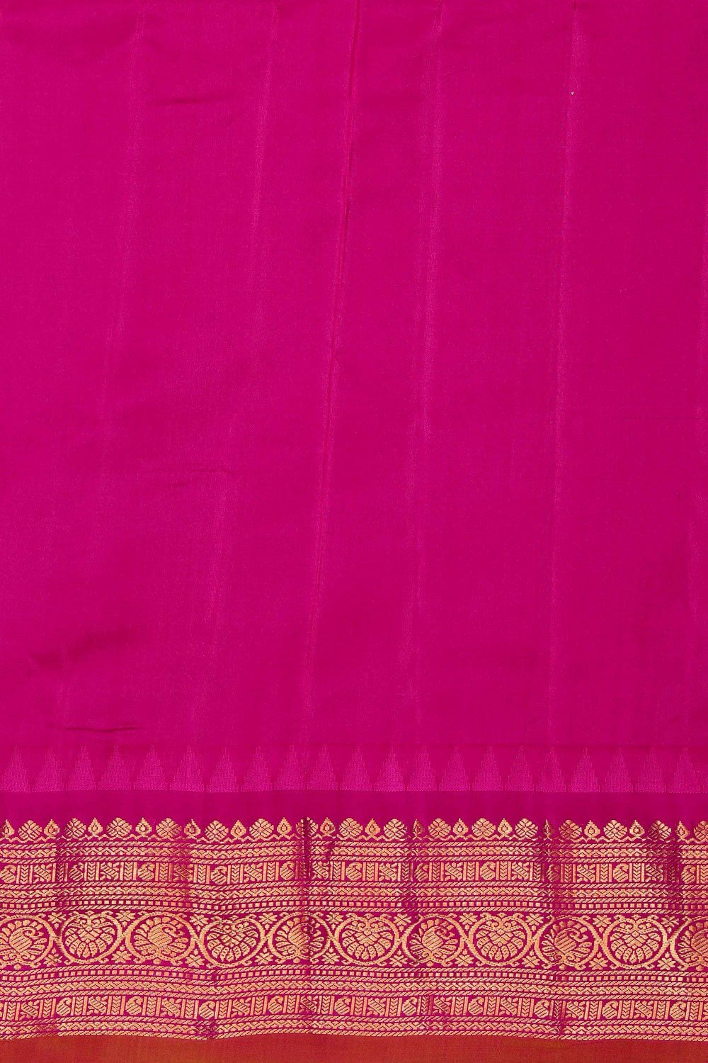 Gadwal Silk Green Saree