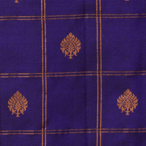 Gadwal Silk Purple Saree