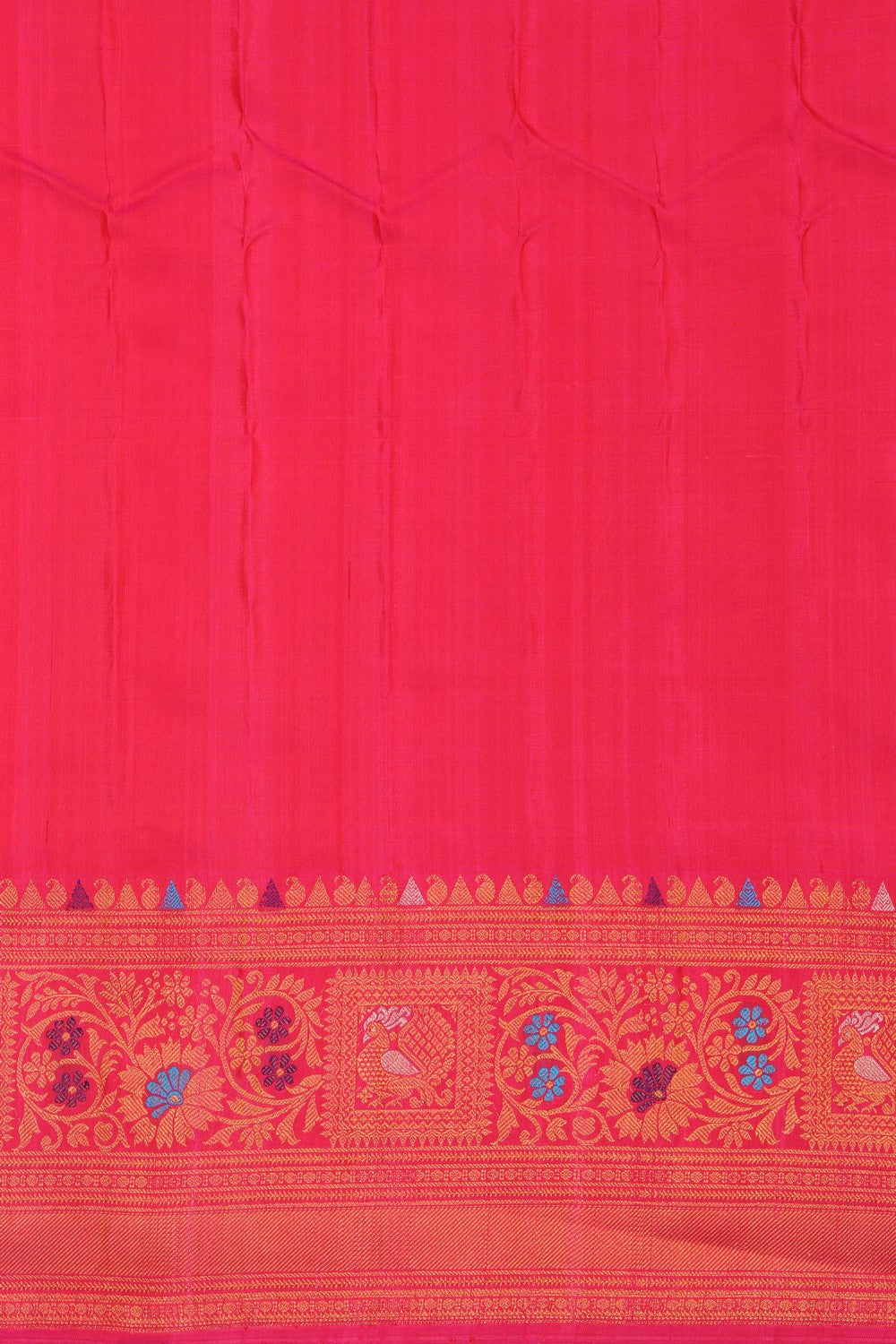 Gadwal Silk Yellow Saree