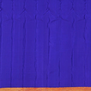 Gadwal Silk Indigo Blue Saree