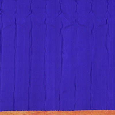 Gadwal Silk Indigo Blue Saree