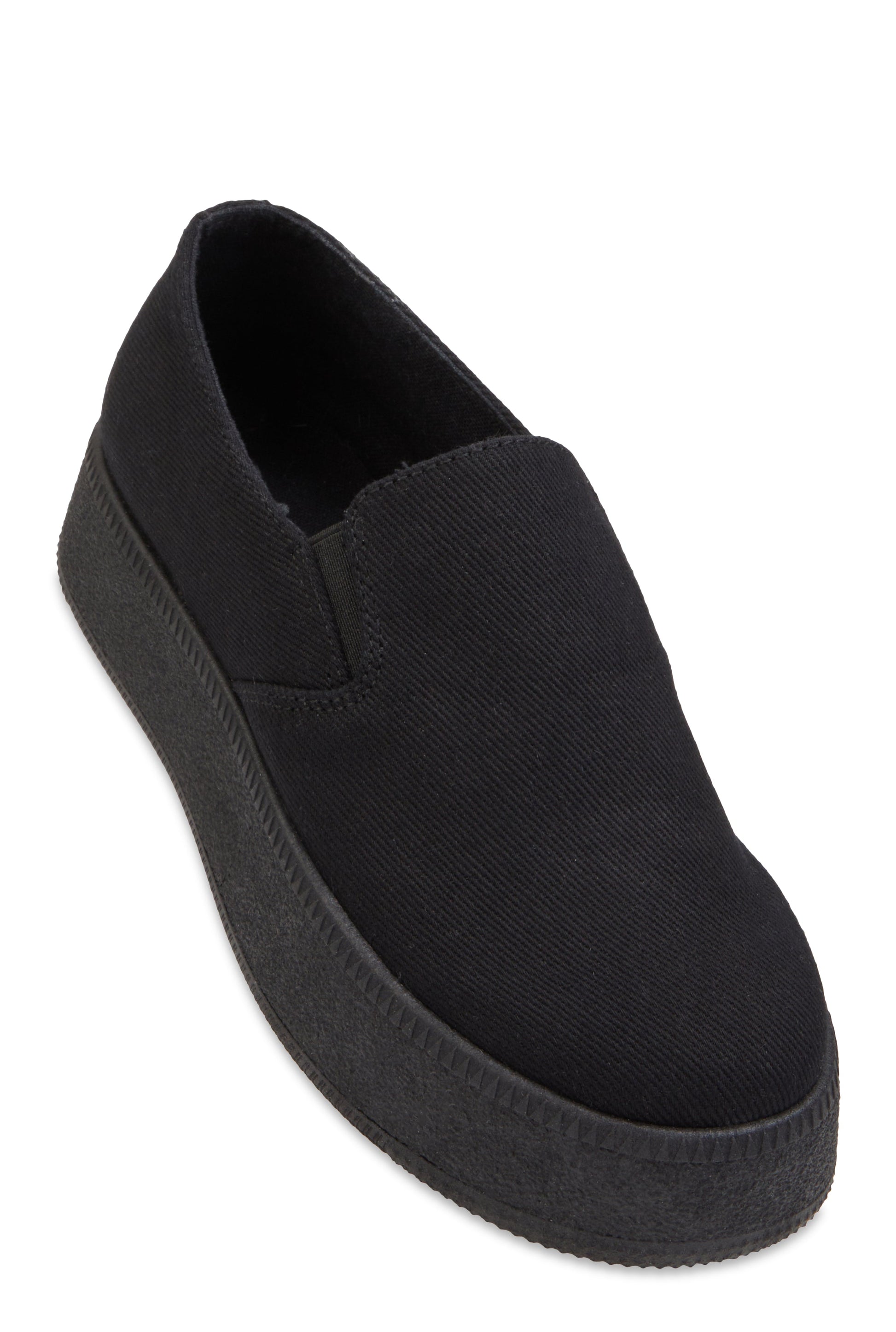 Low Platform Slip On Sneakers