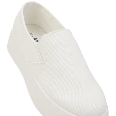 Low Platform Slip On Sneakers