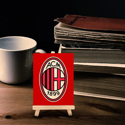 AC Milan Pine Easel Stand
