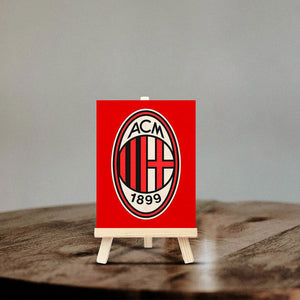 AC Milan Pine Easel Stand