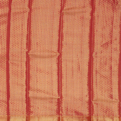 Kanchipattu An Ethereal Gold-Green Saree