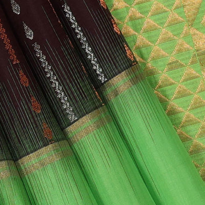 Gorgeous Chocolate-Brown Saree