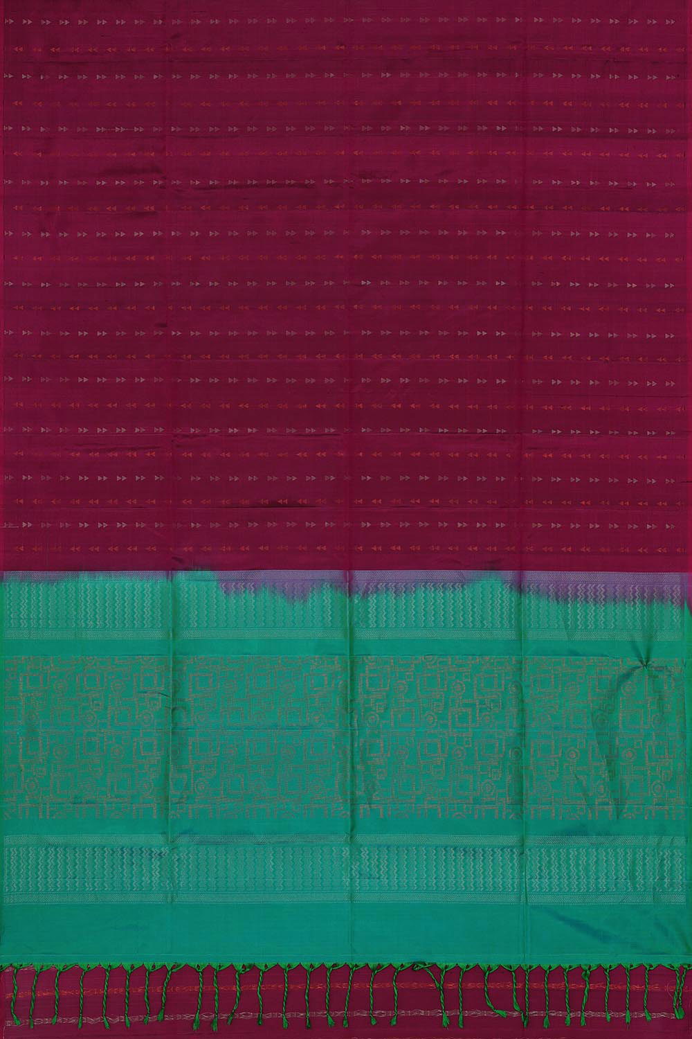 Gorgeous Soft-Silk Deep-Wine Violet Saree