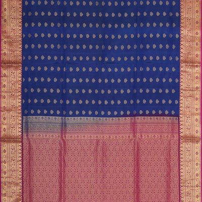 Gorgeous Indigo Blue Saree