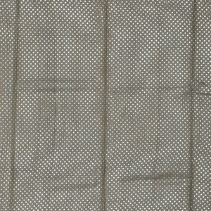 Grey Tussar Silk Saree With Flower Print