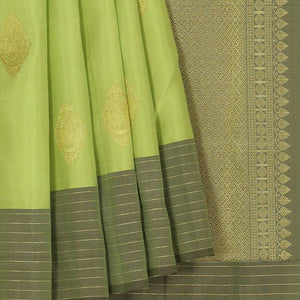 Gorgeous Mint-Green Saree