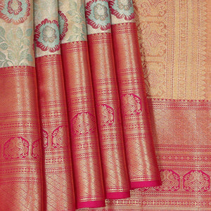 Kanchipattu An Ethereal Blue Saree