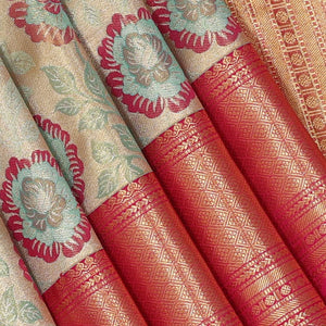 Kanchipattu An Ethereal Blue Saree