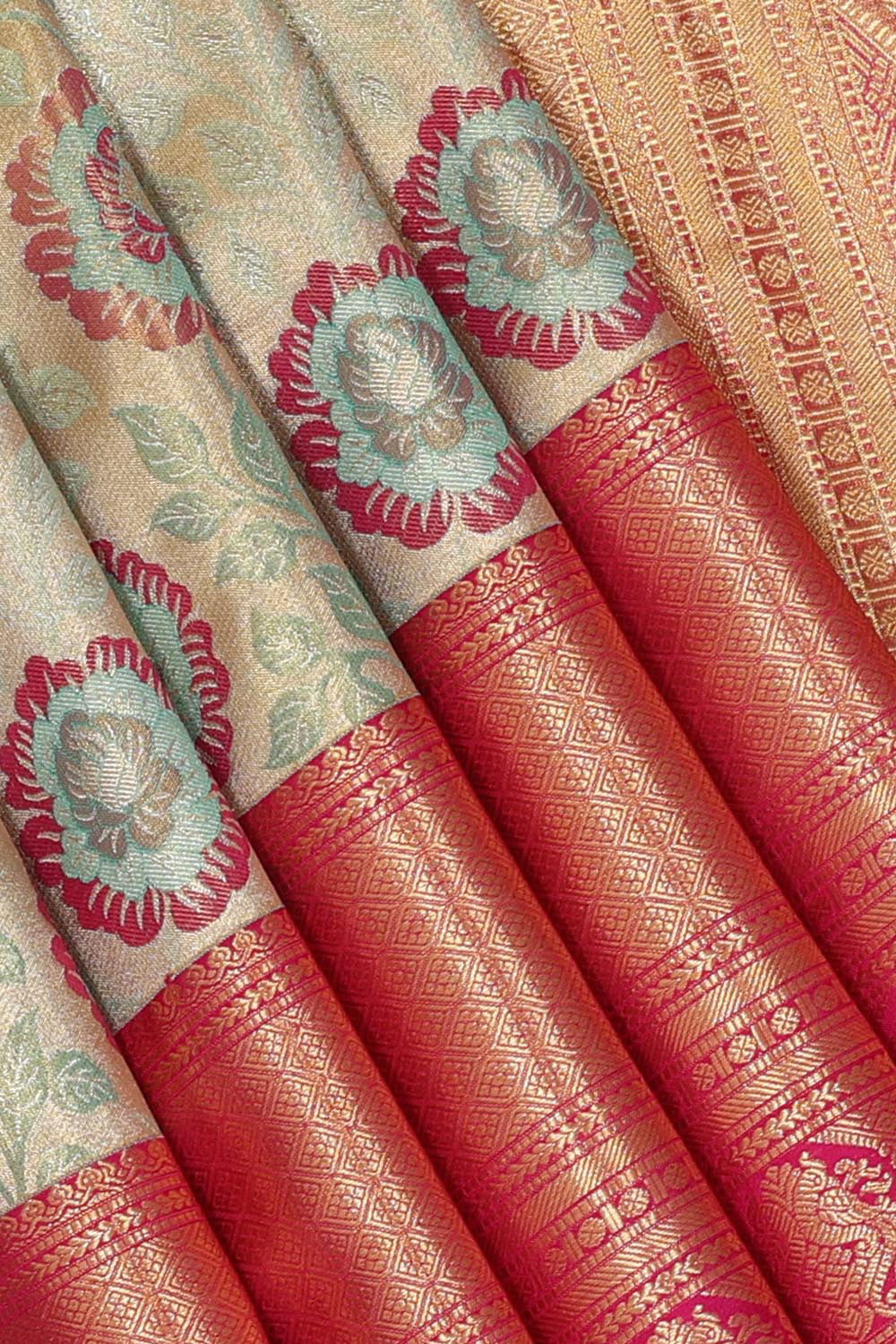 Kanchipattu An Ethereal Blue Saree