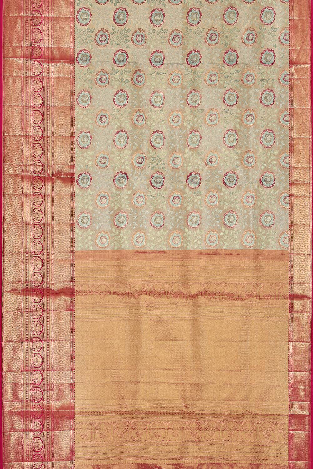 Kanchipattu An Ethereal Blue Saree