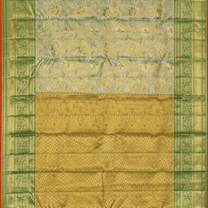 Kanchipattu An Ethereal Green Saree