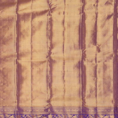 Kanchipattu An Ethereal Metallic-Gold Saree