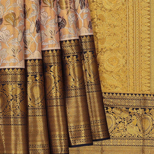 Kanchipattu An Ethereal Brown Saree
