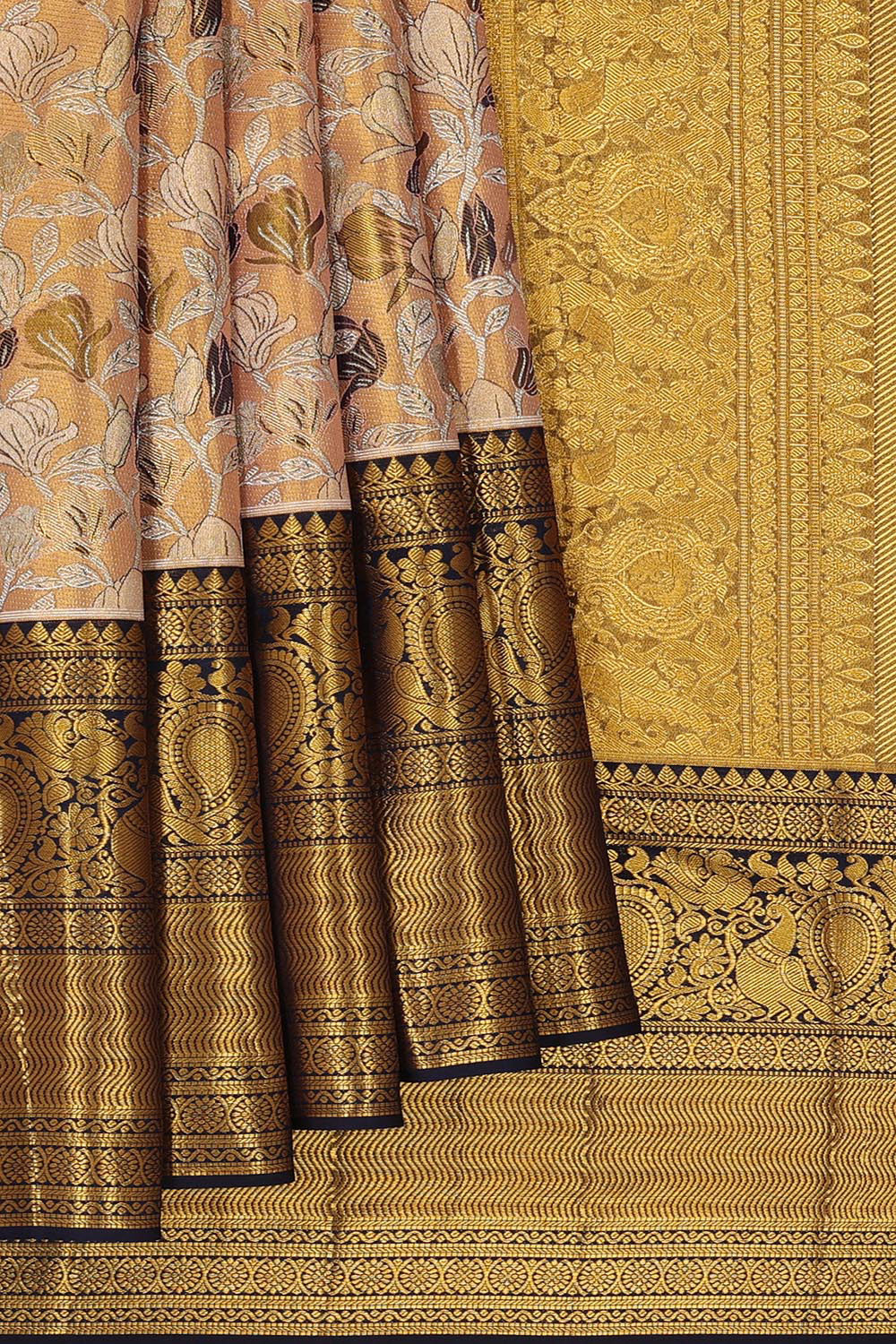 Kanchipattu An Ethereal Brown Saree