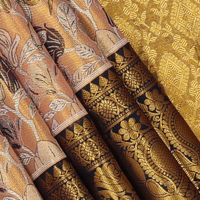 Kanchipattu An Ethereal Brown Saree