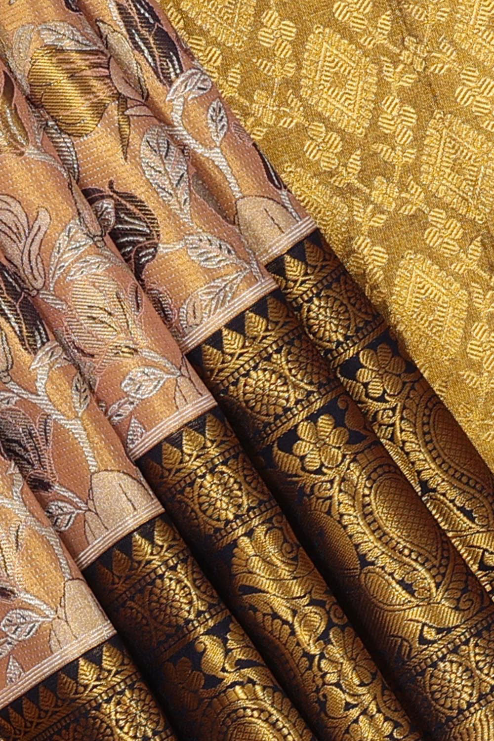 Kanchipattu An Ethereal Brown Saree