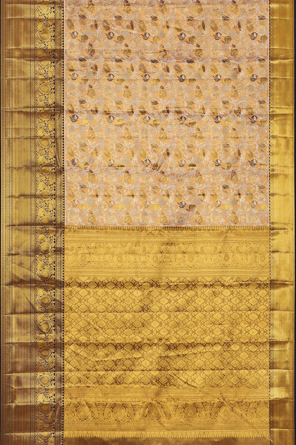 Kanchipattu An Ethereal Brown Saree