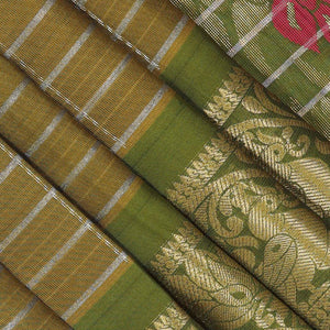 Gorgeous Silk Green Saree