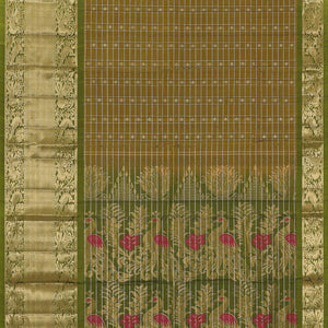 Gorgeous Silk Green Saree