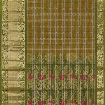 Gorgeous Silk Green Saree