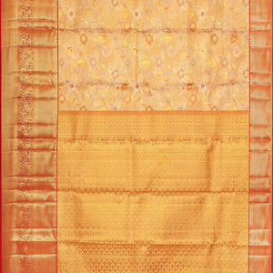 Kanchipattu Brocade Gold Saree