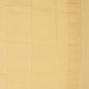 Kanchi Silk Light Beige Traditional Dhoti With Kanduva (8 X 4)