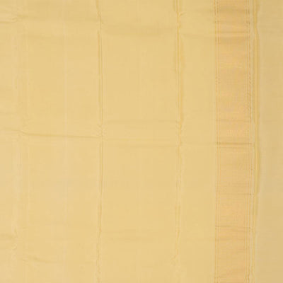 Kanchi Silk Light Beige Traditional Dhoti With Kanduva (8 X 4)