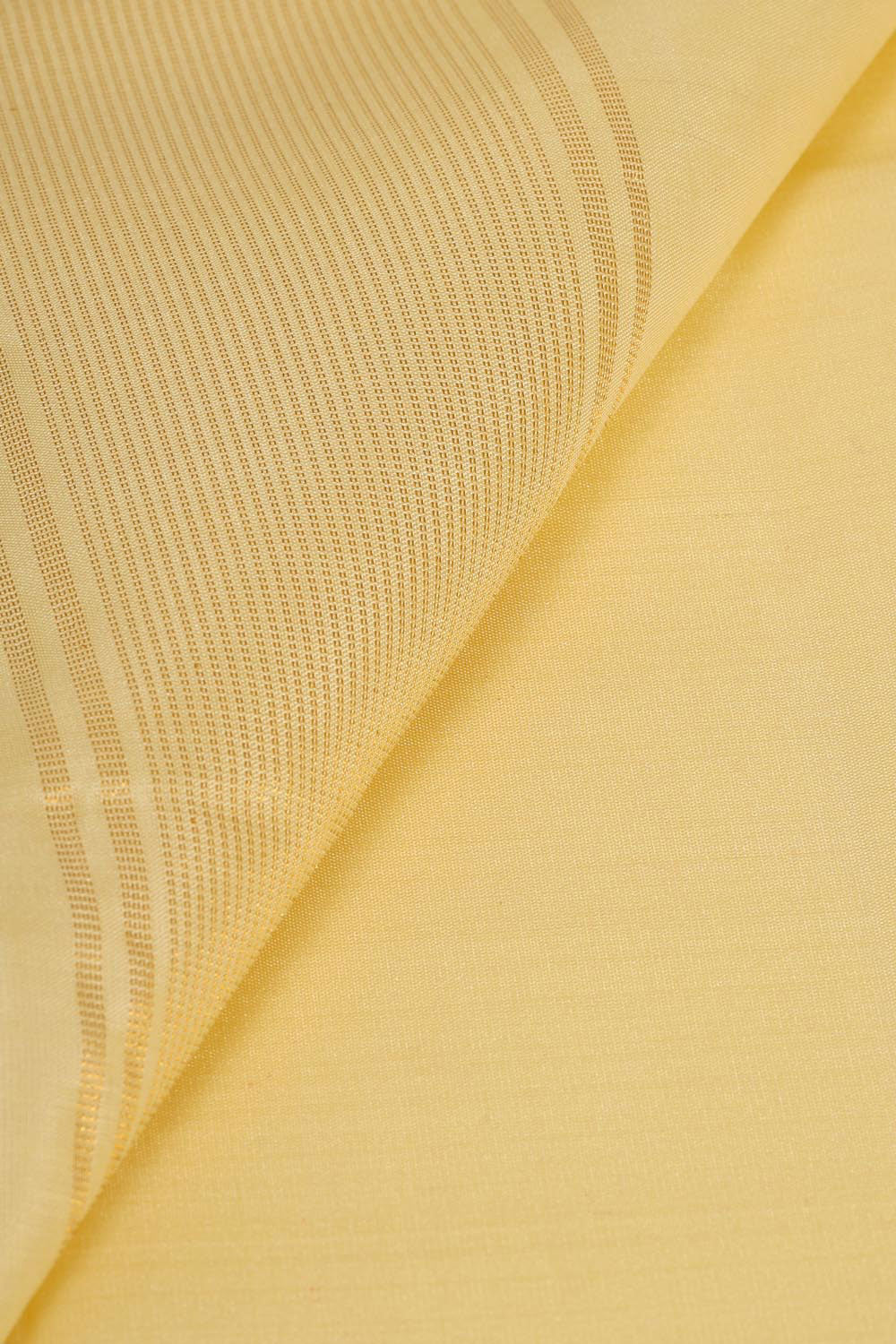 Kanchi Silk Light Beige Traditional Dhoti With Kanduva (8 X 4)