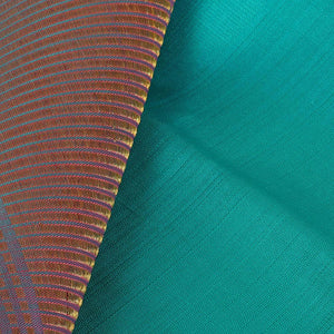 Kanchi Silk Sea Green Traditional Dhoti With Kanduva (8 X 4)