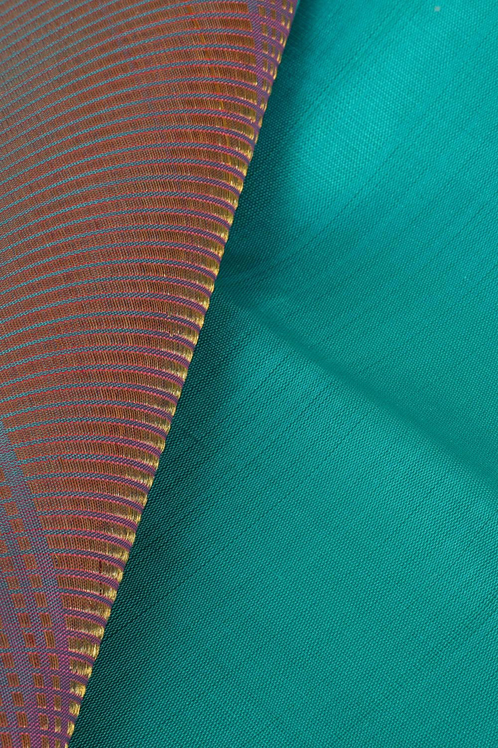 Kanchi Silk Sea Green Traditional Dhoti With Kanduva (8 X 4)