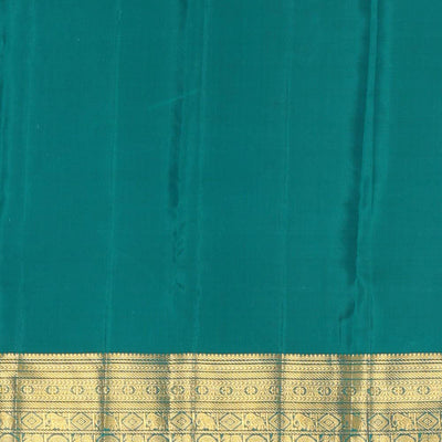 Kanchipattu Brocade Coral Pink Saree