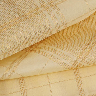 Kanchi Silk Cream Traditional Dhoti With Kanduva (8 X 4)