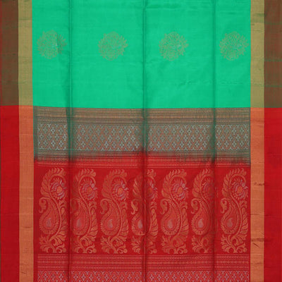Gorgeous Sea Green Saree