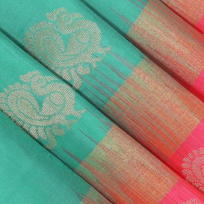 Gorgeous Sea Green Saree