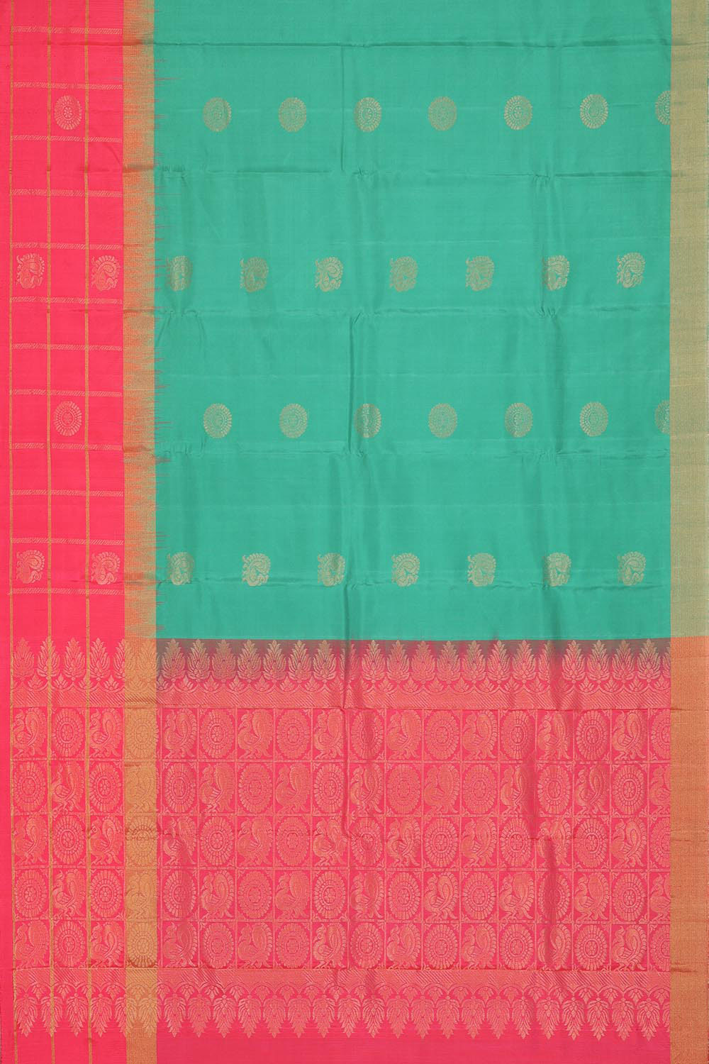 Gorgeous Sea Green Saree