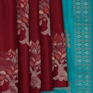 Gorgeous Maroon Saree